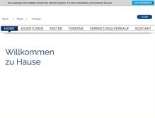 Tablet Screenshot of borchert-hv.de